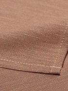 Набор салфеток с декоративными кольцами «Этель» Sand, 40×40 см - 4 шт., 100% лён - Фото 8