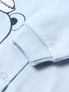 Комбинезон для мальчика с закрытыми ножками, цвет голубой, рост 74 см - фото 31425262