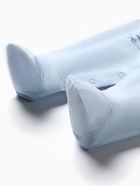 Комбинезон для мальчика с закрытыми ножками, цвет голубой, рост 74 см - фото 31425263