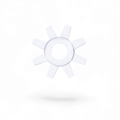 Эрекционное кольцо c усиками, d=1.5, силикон, прозрачный