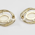 Серьги с жемчугом «Абстракция» желание, цвет белый в золоте, камень форма и цвет МИКС - Фото 4