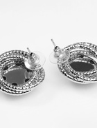 Серьги металл «Эстетика» фрезия, цвет серебро - фото 65548609