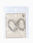 Серьги металл «Сердца» воссоединение, цвет серебро 10470674