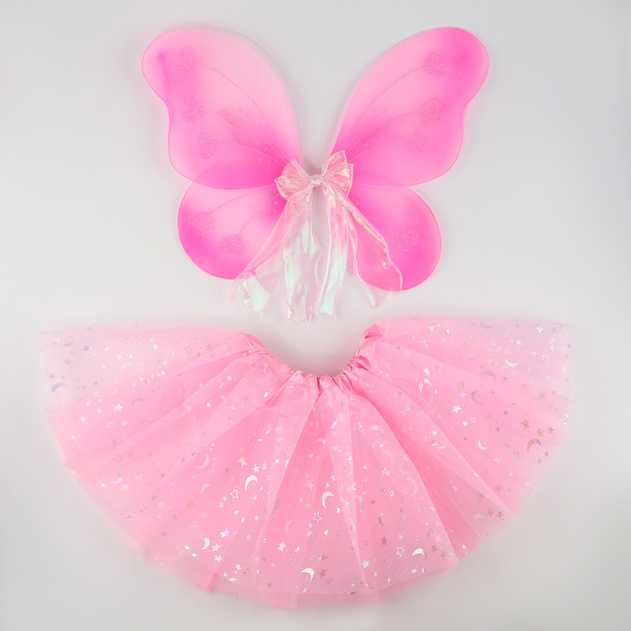 Карнавальный набор «Бабочка»: юбка, крылья, рост 98-130 - Фото 1