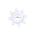 Эрекционное кольцо с усиками, d=1.5 см, силикон, прозрачный - Фото 2