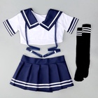 Карнавальный набор «Каваи тян»: топ, юбка на липучке, чулки, р-р 38-46 - Фото 2