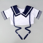 Карнавальный набор «Каваи тян»: топ, юбка на липучке, чулки, р-р 38-46 - Фото 3