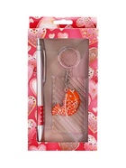 Набор подарочный 2 в 1 (ручка, брелок), МИКС - Фото 3