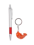 Набор подарочный 2 в 1 (ручка, брелок), МИКС - Фото 5