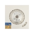 Диск алмазный для резки и шлифовки ТУНДРА, гальванический, сплошной, сухой рез, 115 мм, М14 - Фото 5