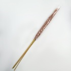 Сухоцветы искусственные «Пампасная трава», 1 метр, 3 шт., коричневый - Фото 4