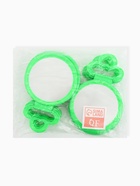 Зеркало настольное, круглое, настенное, 11.5×17.8 см, (d=9.5 см), зелёное - Фото 3