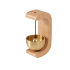 Колокол настольный «Дуга», бук, на магнитах, 7×4.5×3.5 см - Фото 4