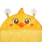 Сетка - органайзер «Утёнок», для хранения игрушек в ванной, на присосках - Фото 5