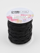 Тесьма декоративная «Вьюнчик», 5 мм, 27 м ± 1 м, чёрная №39 - Фото 4