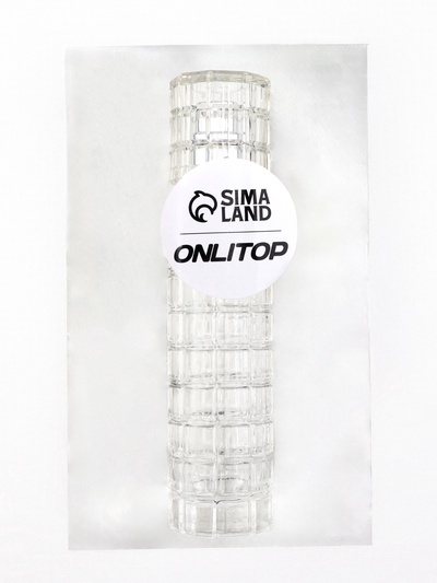 Флакон для парфюма, с распылителем, стеклянный, 30 мл, прозрачный, серебристый