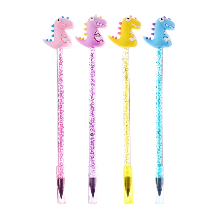 Вечный карандаш чернографитный Calligrata «Динозавры», НВ, МИКС