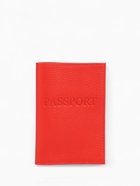 Обложка для паспорта, флотер, красная - Фото 1