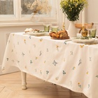 Скатерть «Этель. Полевые цветочки», 146×180±2 см, рогожка 176 г/м², 100% хлопок - Фото 2