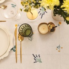 Скатерть «Этель. Полевые цветочки», 146×180±2 см, рогожка 176 г/м², 100% хлопок - Фото 4