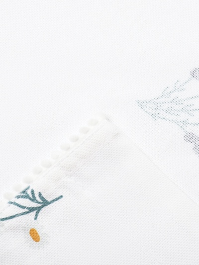 Комплект штор для кухни с подхватами Этель «Полевые цветочки», 150×180 см - 2 шт., рогожка 176 г/м²