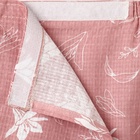 Полотенце - парео для бани «Этель. Лилия», 80×144 см, хлопок 100%, розовое - Фото 3