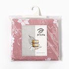 Полотенце - парео для бани «Этель. Лилия», 80×144 см, хлопок 100%, розовое - Фото 5