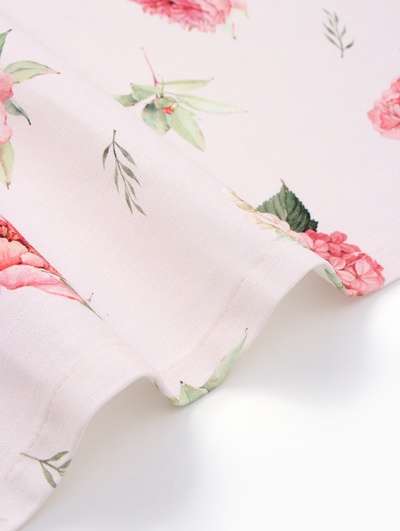 Скатерть «Этель» Bloom, 149×180 см, 100% хлопок, репс 210 г/м²