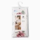 Дорожка на стол Этель Bloom, 40×149 см, 100% хлопок, репс 210 г/м², белая 10826594