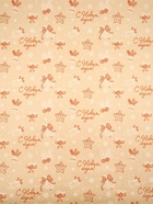 Бумага в тубусе крафтовая бурая в рулоне «Ёлочные игрушки», 0.68 × 7 м - фото 61067700