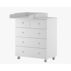 Комод пеленальный детский ИНКАНТО Nova 800/5.80×45×105 см., 5 ящиков - Фото 2