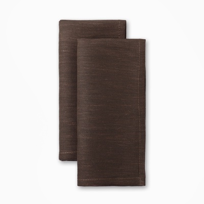 Набор салфеток «Этель» Natural, 40×40 см - 2 шт., 100% лён