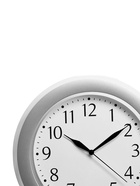 Часы настенные интерьерные "Классика", бесшумные, d-30 см, обод прозрачный серебристый - фото 42441265