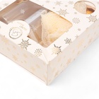 УЦЕНКА Новогодний подарочный набор косметики «Снежное царство», с ароматом мяты и корицы. Золотая серия - Фото 5