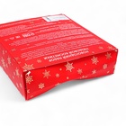 УЦЕНКА Новогодний подарочный набор косметики «Снежное царство», с ароматом вишни и корицы. Красная серия 10846955