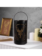 Фигура световая "Величавый олень", 12.3x21 см, 1 LED. АААх3 (не в компл.), свечение тёплое белое - фото 809303113