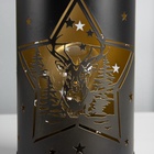 Фигурка светящаяся RISALUX «Ночные звёзды», LED-ночник, 3×ААА, чёрный, 12×12×20.5 см - Фото 7