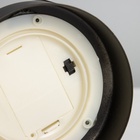 Светодиодная свеча в подсвечнике RISALUX «Звезда», LED-ночник, 3×ААА, чёрный 10.5×21.8×23 см - Фото 8