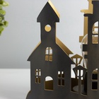 Фигурка светящаяся RISALUX «Вечерний город», LED-ночник, 3×ААА, чёрный, 10.8×19.5×20 см - Фото 6