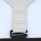 Массажёр для разработки рук и пальцев, с манжетом, 8×14×2.8 см, серый - Фото 5