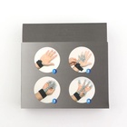 Массажёр для разработки рук и пальцев, с манжетом, 8×14×2.8 см, серый - Фото 10