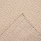 Пелёнка двухслойная «Крошка Я» Almond milk, 130×100 см, хлопок 100% - Фото 3