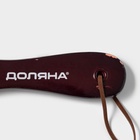 УЦЕНКА Щётка для одежды Доляна, 23×6.3×3 см, искусственная щетина - Фото 3