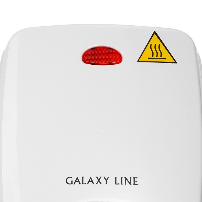 Вафельница электрическая Galaxy LINE GL 2970, 650 Вт, венские, белая