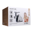 Мясорубка электрическая Galaxy LINE GL 2420, 1200 Вт, реверс, 9 насадок, бело-серая - фото 51709180 Мясорубка электрическая Galaxy LINE GL 2420, 1200 Вт, реверс, 9 насадок, бело-серая - фото 51709180