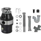 Измельчитель пищевых отходов Leonord LE-FWD-400, 400 Вт, 3200 об/мин, 1.2 л, чёрный - Фото 5