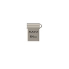 Флешка Maxvi MM, 64 Гб, USB2.0, чт до 25 Мб/с, зап до 15 Мб/с, серебристая 10843721 - фото 13873316