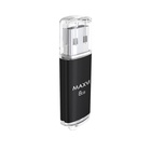 Флешка Maxvi MP, 8 Гб, USB2.0, чт до 25 Мб/с, зап до 15 Мб/с, чёрная 10843722 - фото 13977971