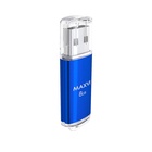 Флешка Maxvi MP, 8 Гб, USB2.0, чт до 25 Мб/с, зап до 15 Мб/с, синяя 10843723 - фото 13977976