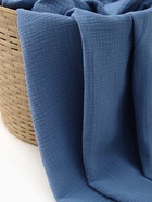 Пелёнка двухслойная «Крошка Я» Ocean, 130×100 см, хлопок 100%, синяя - Фото 3